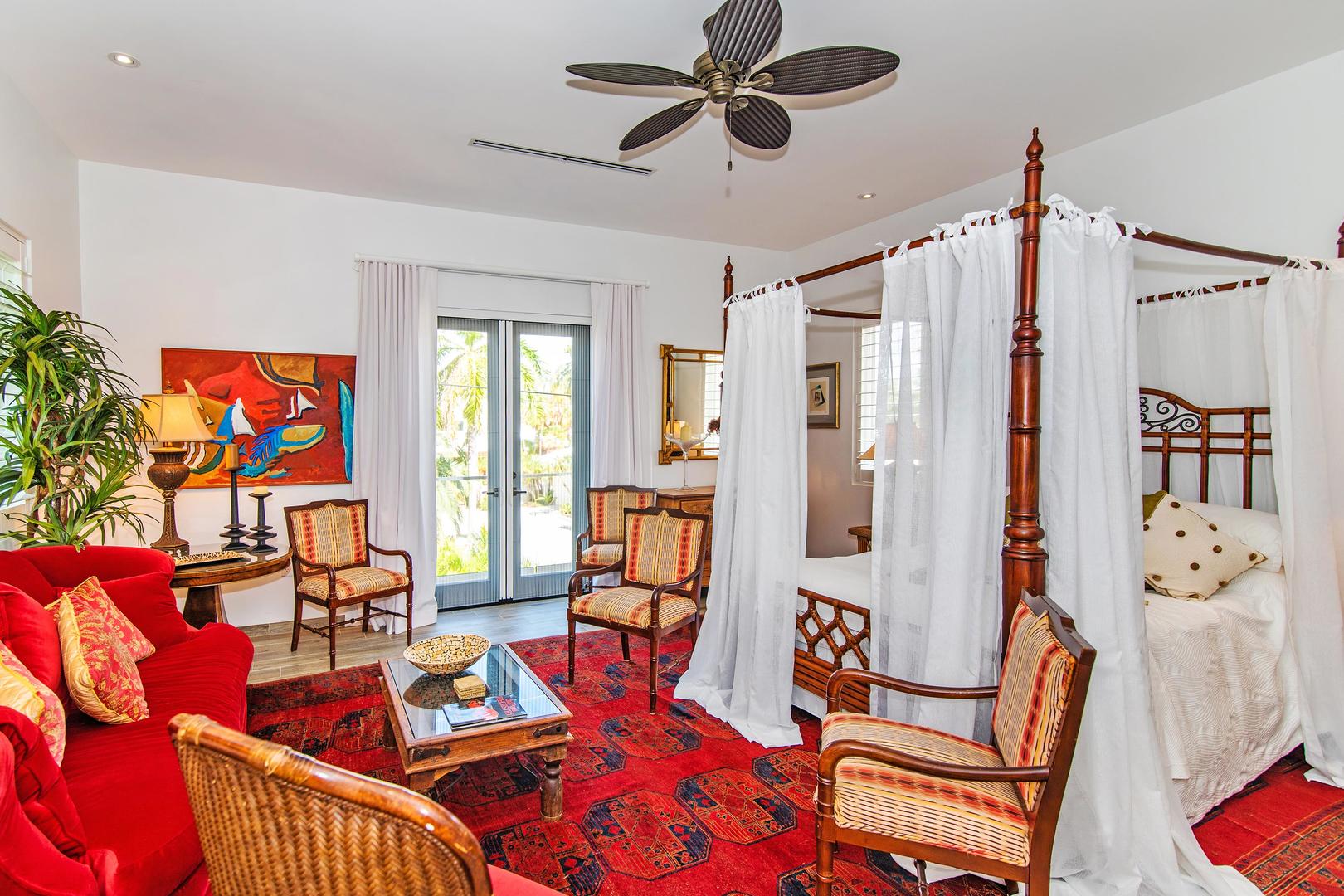 The North Garden View King Apartment. 