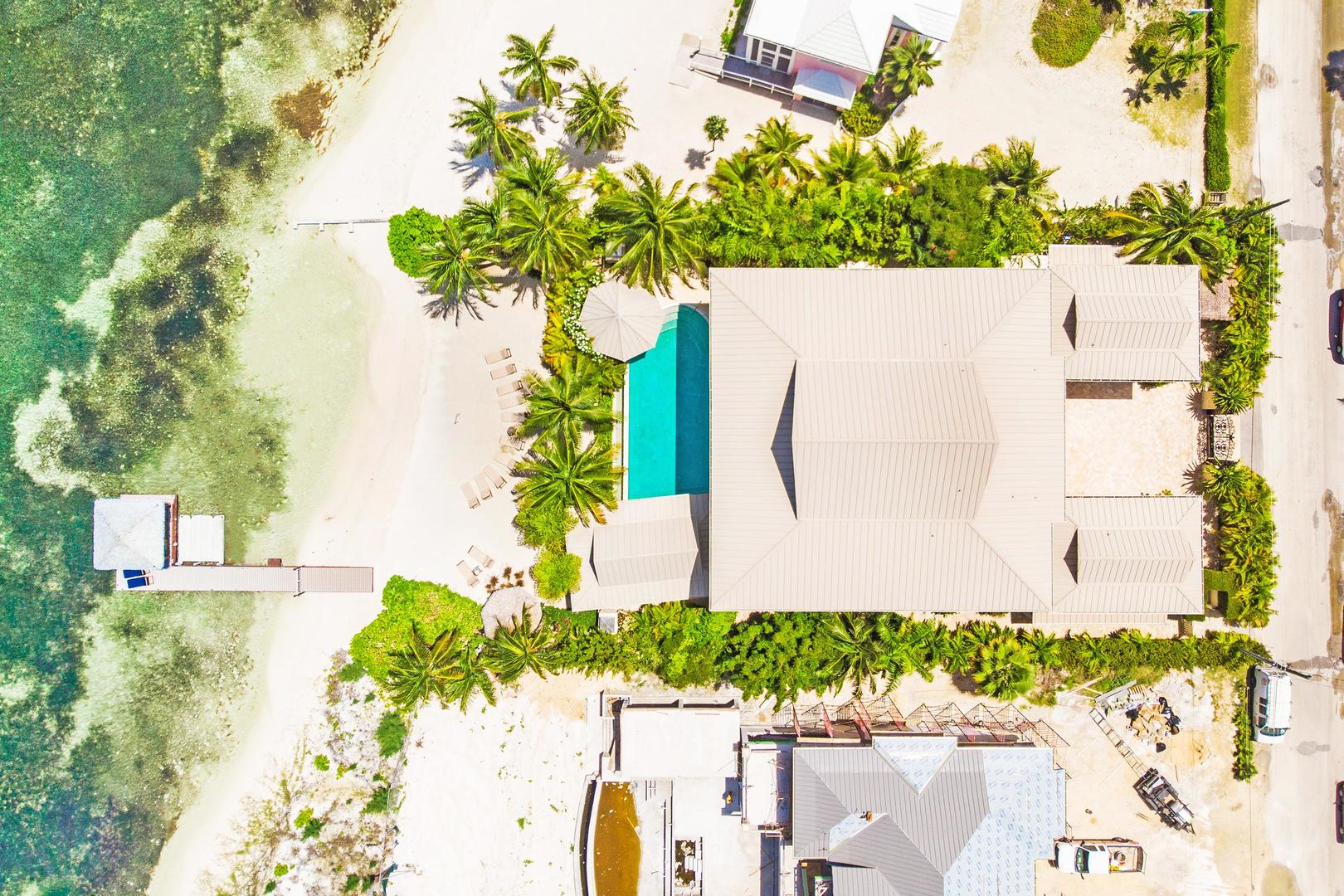 A private beach perfect for your island getaway.