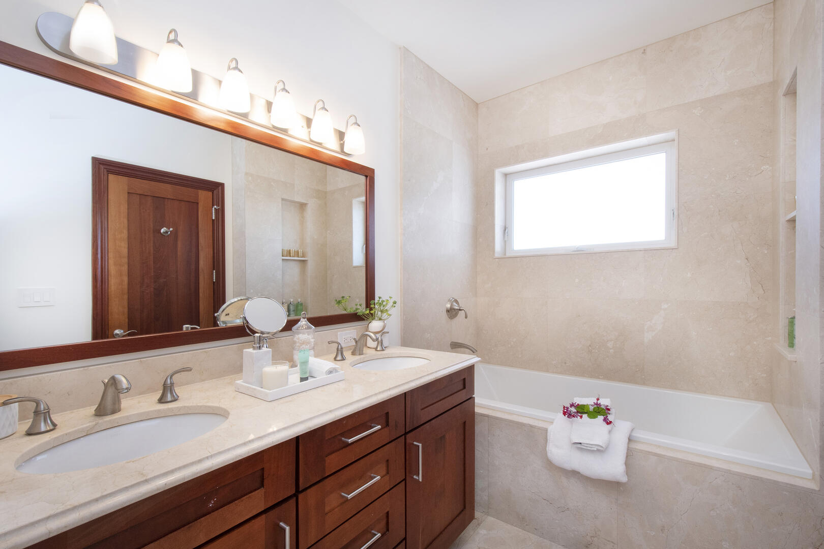 Master bath. 