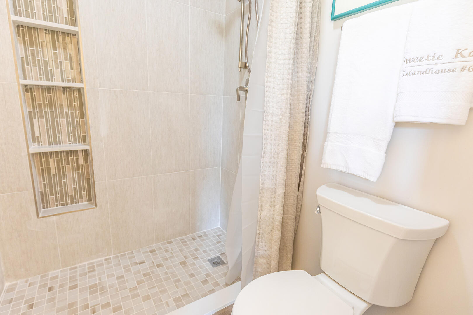 Primary Ensuite with shower. 