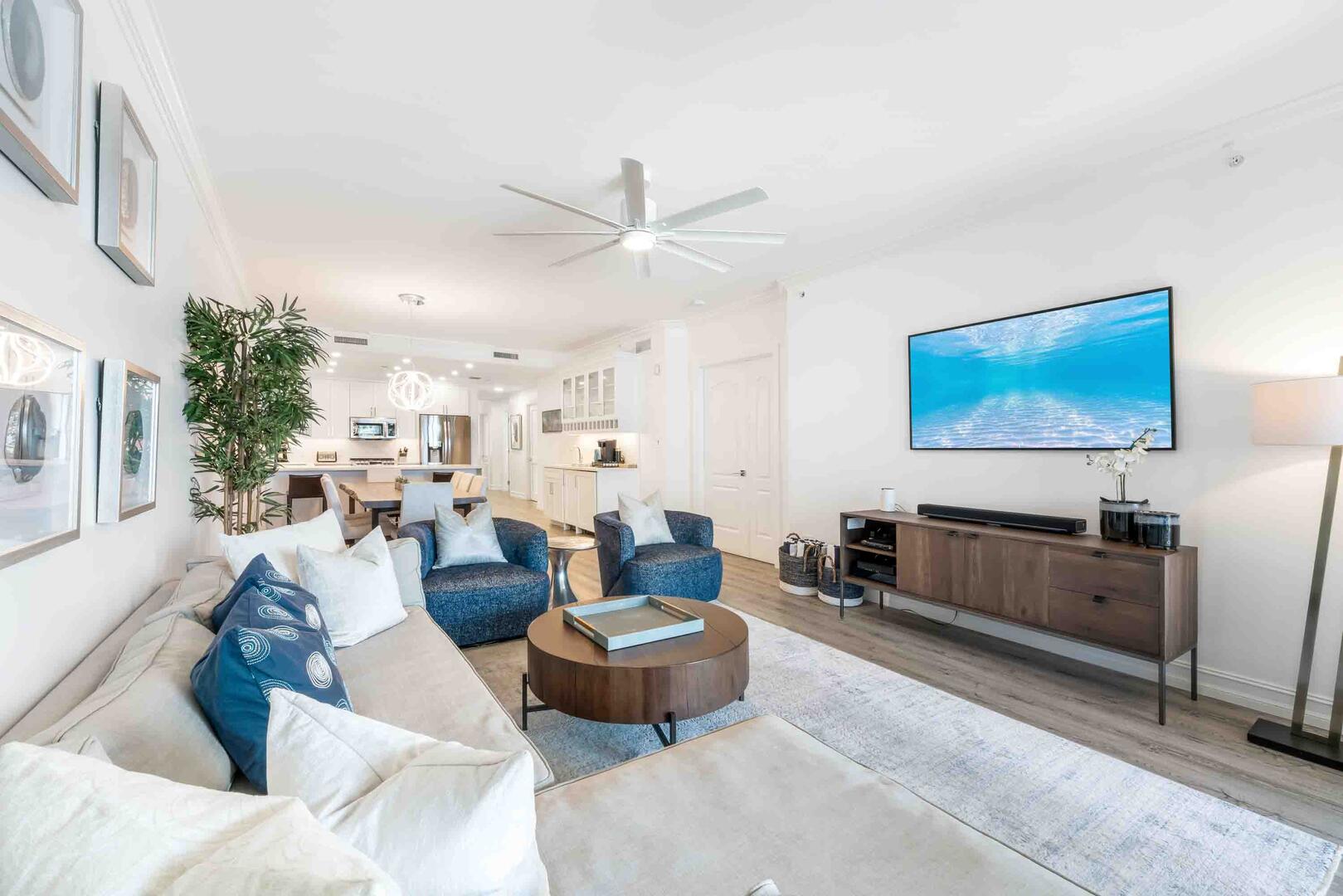 Spacious interiors with all the comforts of home. 