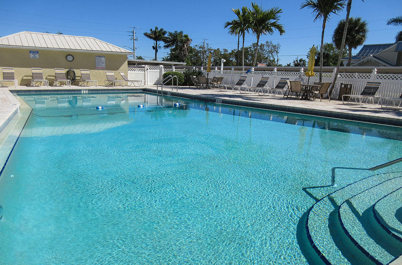 Sand Caper Resort Sized Heated Pool and Sundeck 