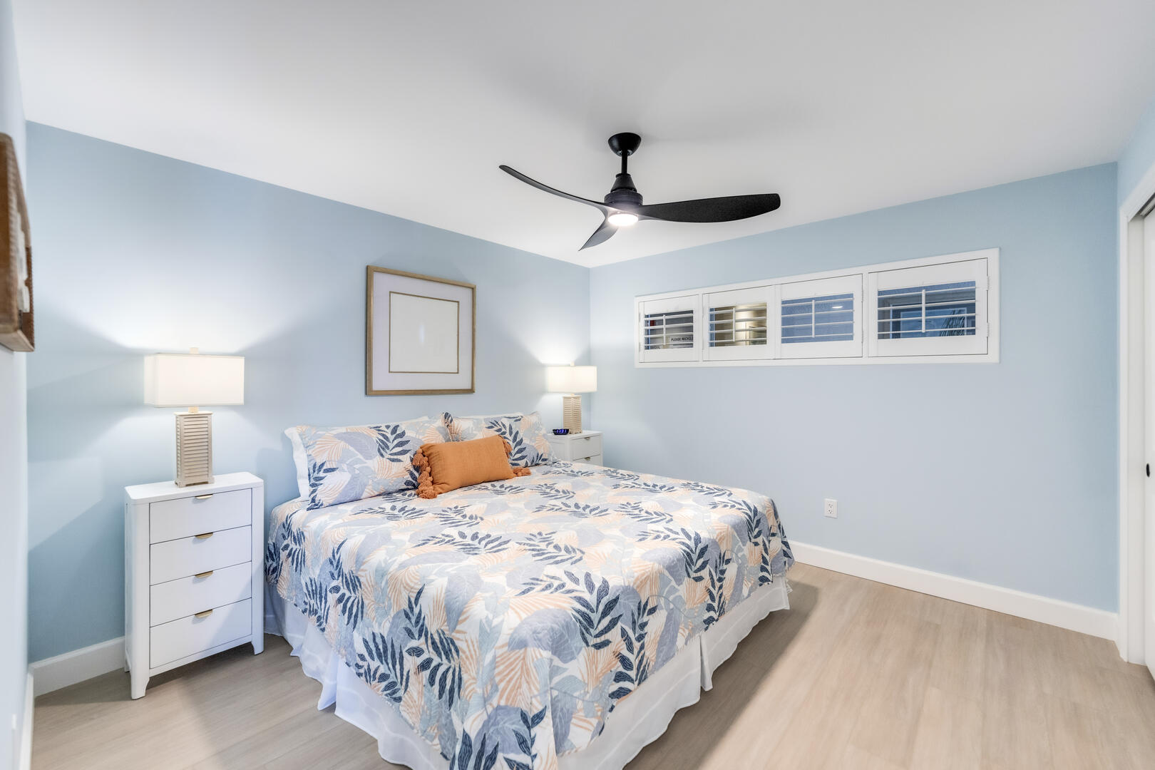 Guest Bedroom has a King Sized Bed