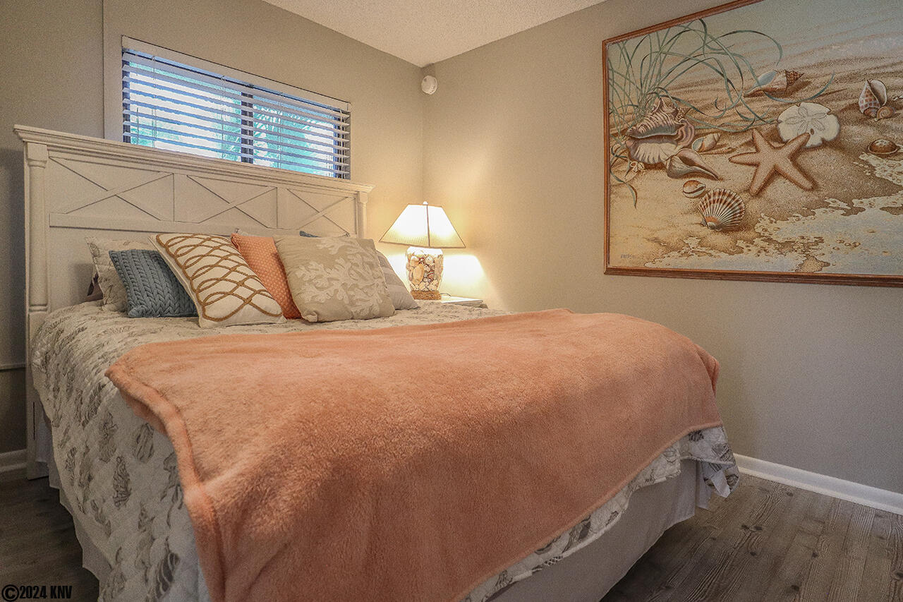 Comfy Queen Sized Bed in the Guest Bedroom