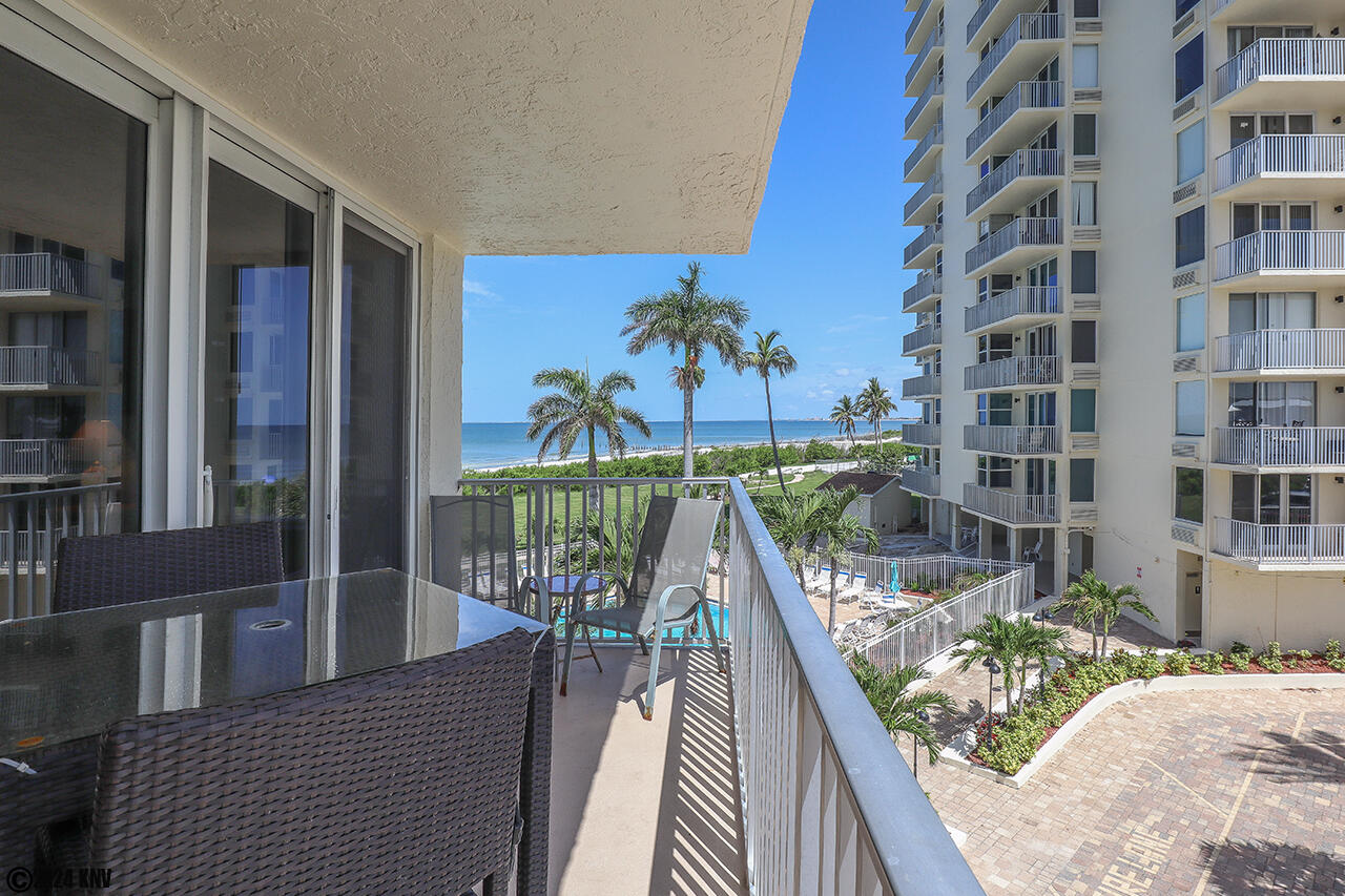 Balcony offers a place to relax and take in the ocean breezes