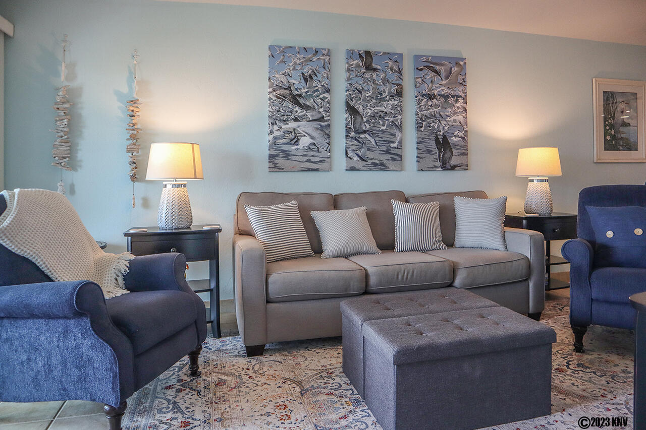 Comfy seating means you enjoy your stay in style