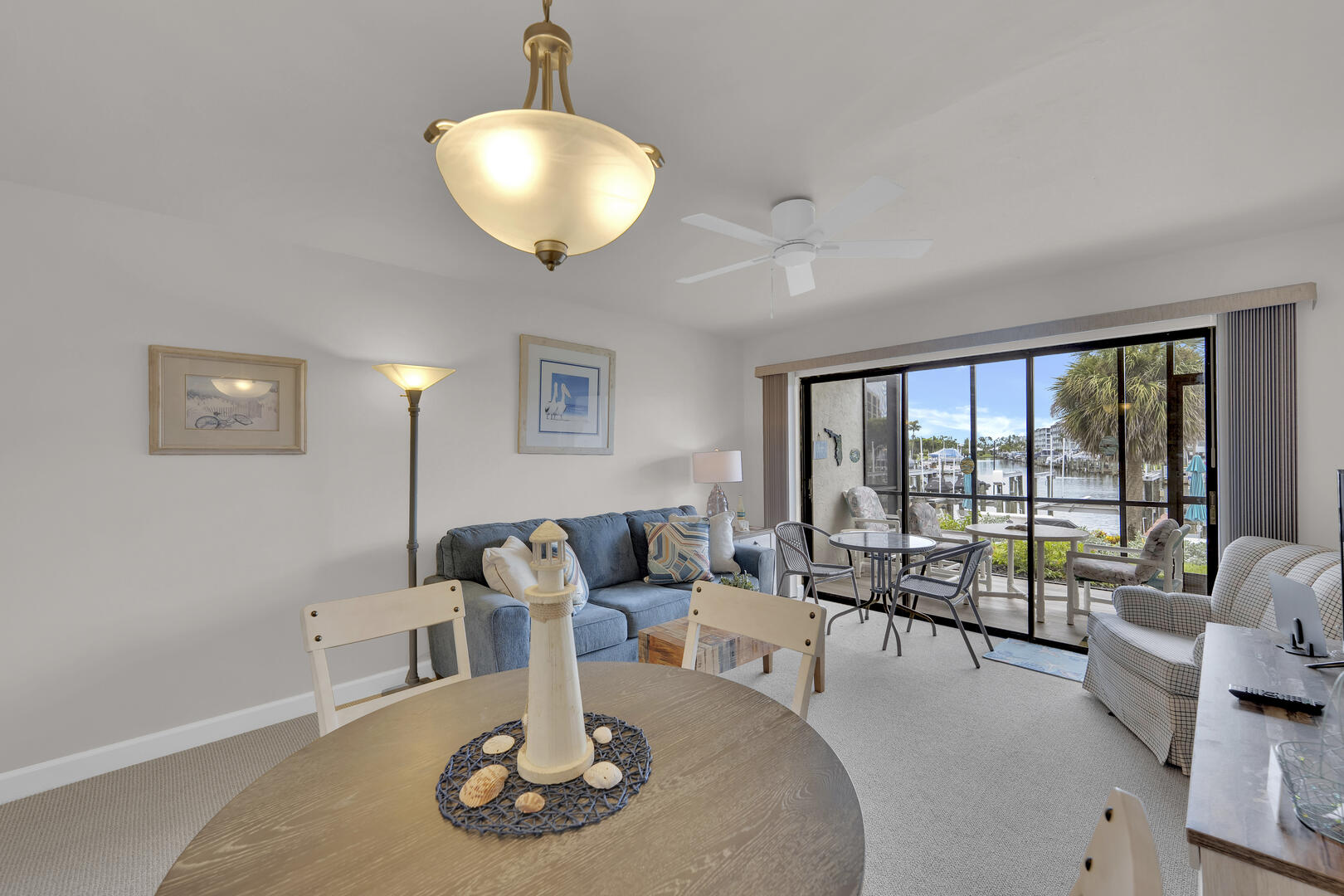 Canal views from your living room