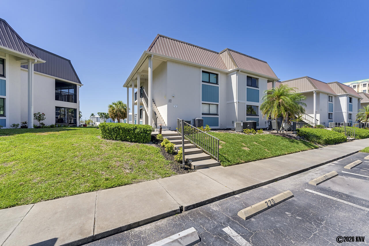 Estero Yacht And Racquet Club Condominiums are located on the south end of the island on the water and down the street from the beach access