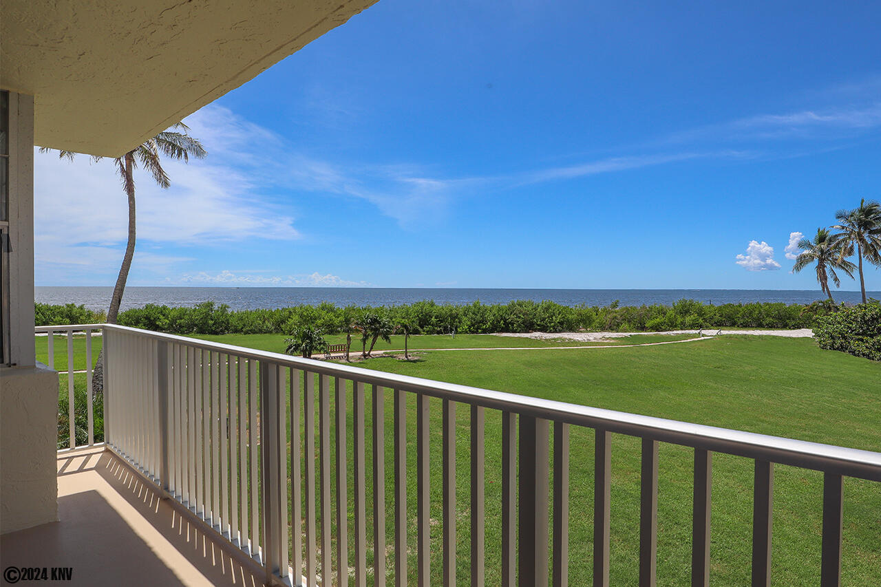 Million Dollar View from the Balcony at Estero Beach And Tennis Club 107A