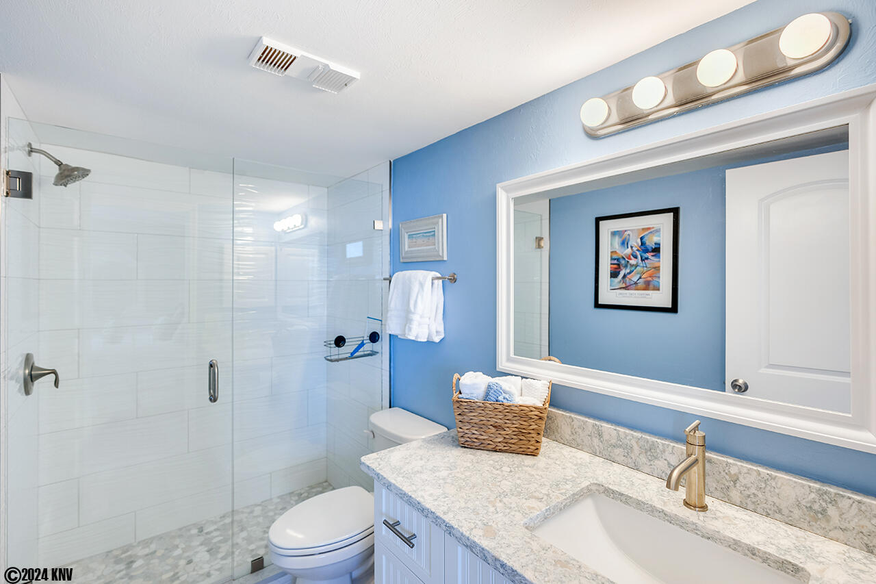 Look at this FABULOUS, NEWLY REMODELED  BATH! 