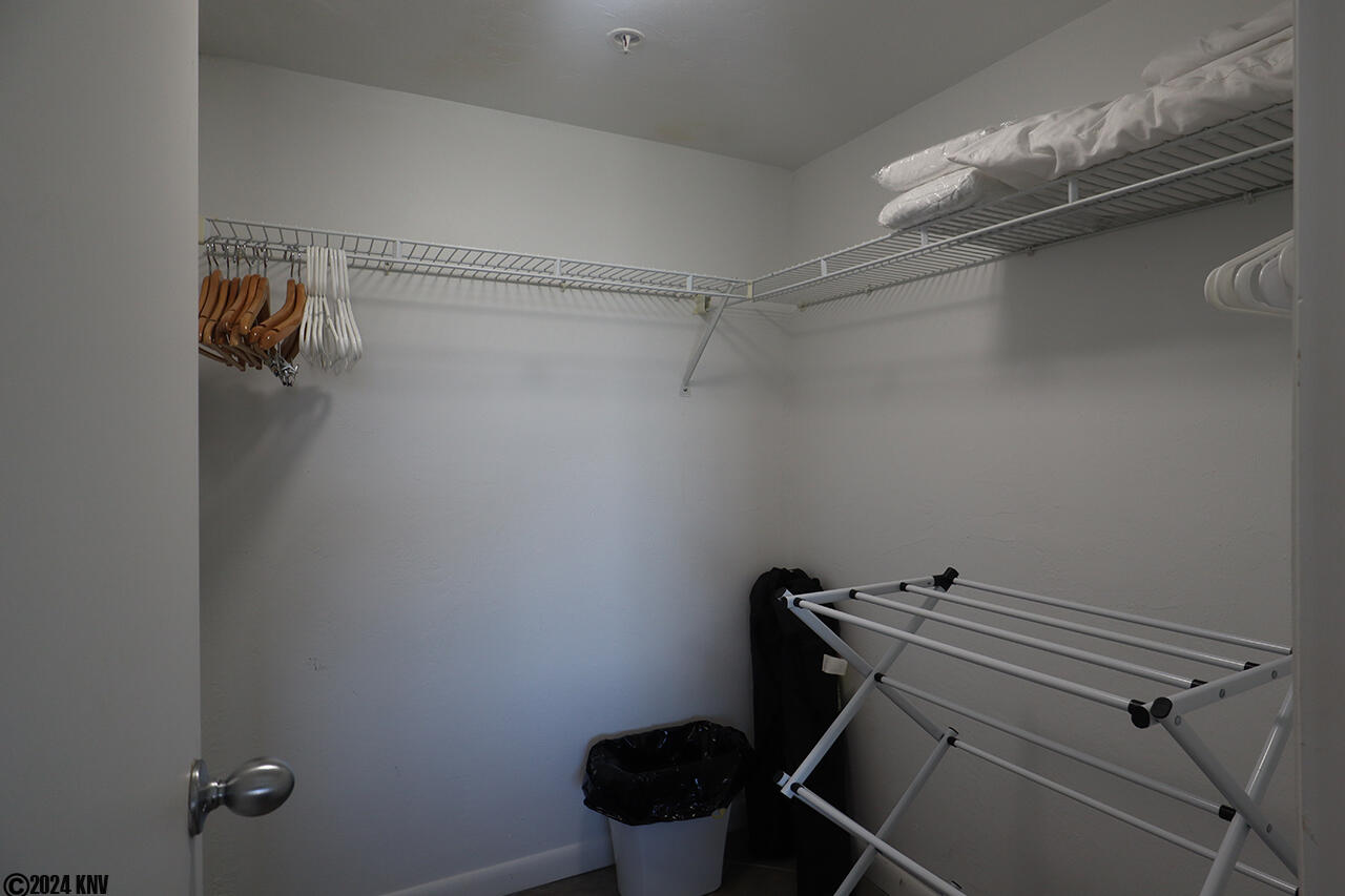 Walk In Closet in the Guest Bedroom