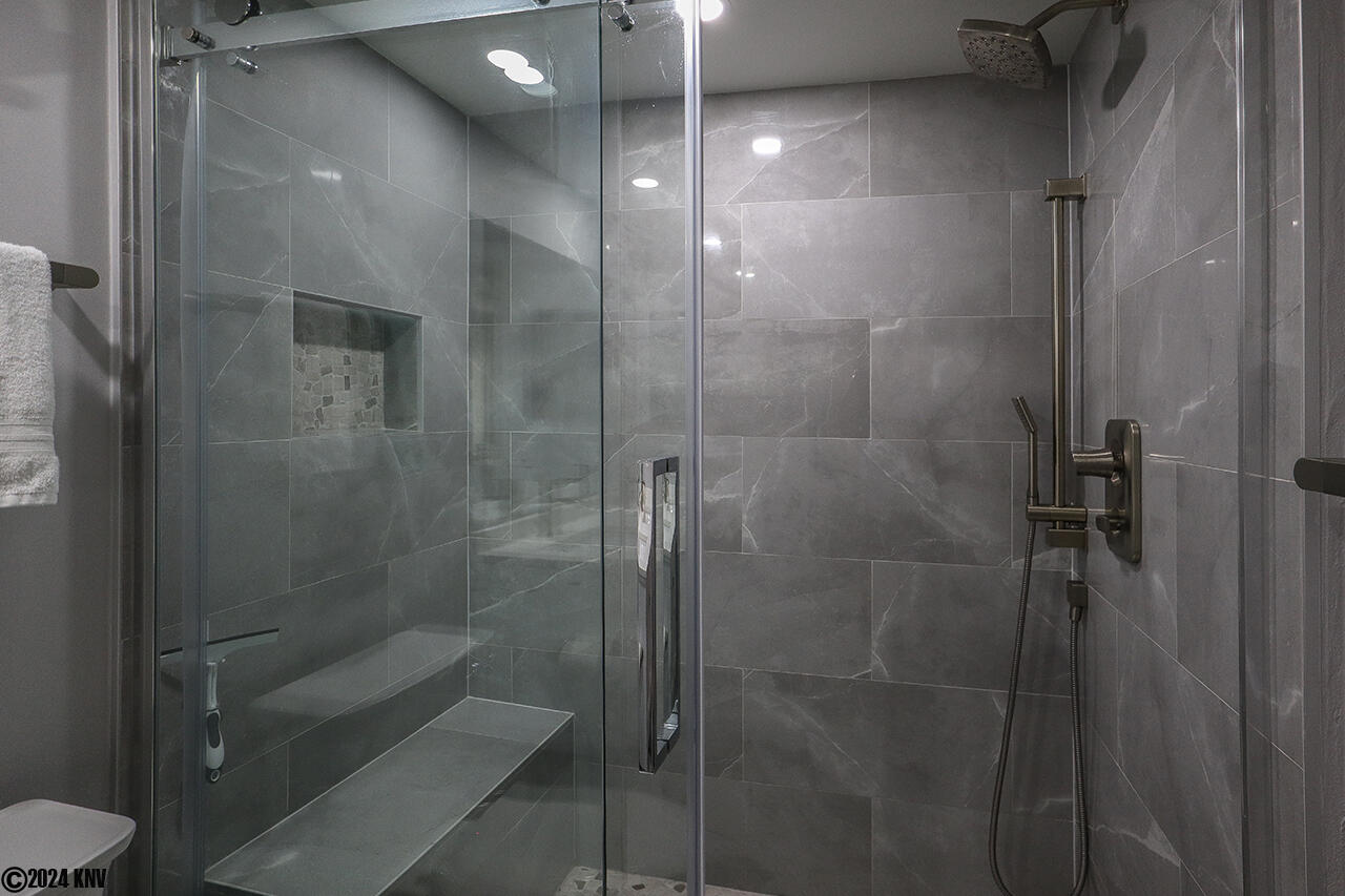 Master Bath has a gorgeous Walk In Shower