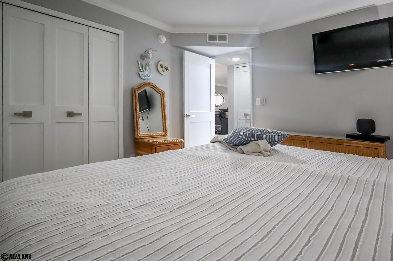 Guest Bedroom has its own TV