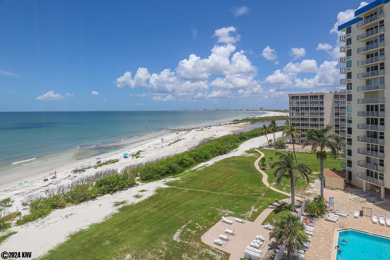 Your Balcony offers gorgeous views of the Gulf and overlooks the Resort Pool