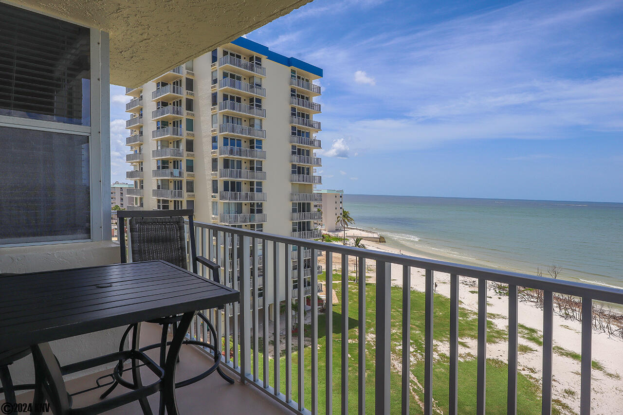 Sit out on your Balcony and relax while catching the sea breezes