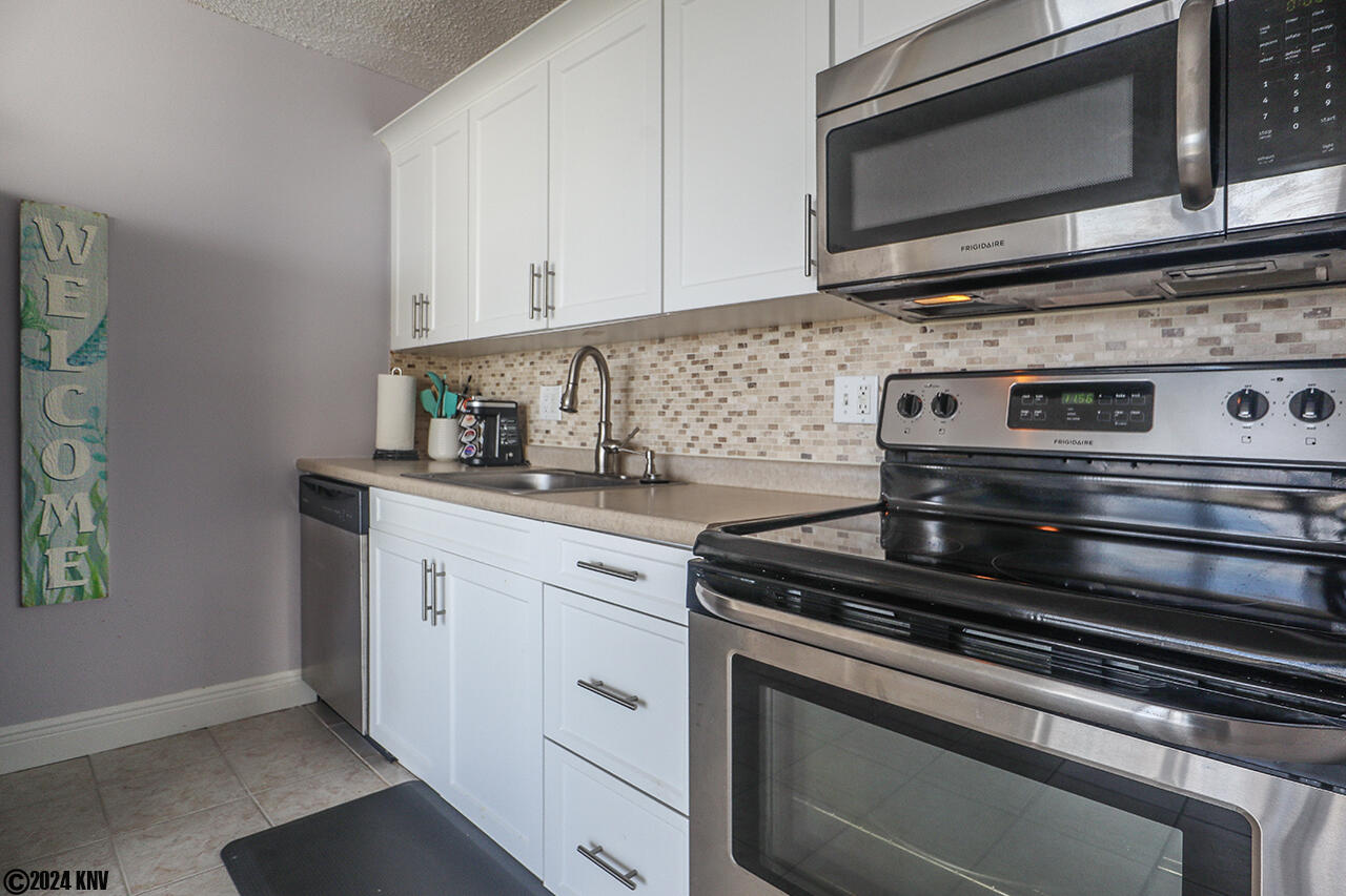 Kitchen is fully equipped with all appliances