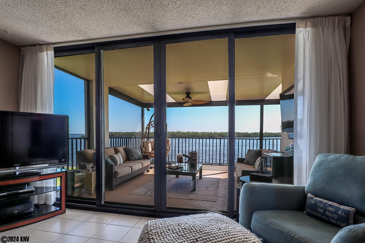 Nearly every spot in this gorgeous condo offers you a spectacular waterfront view