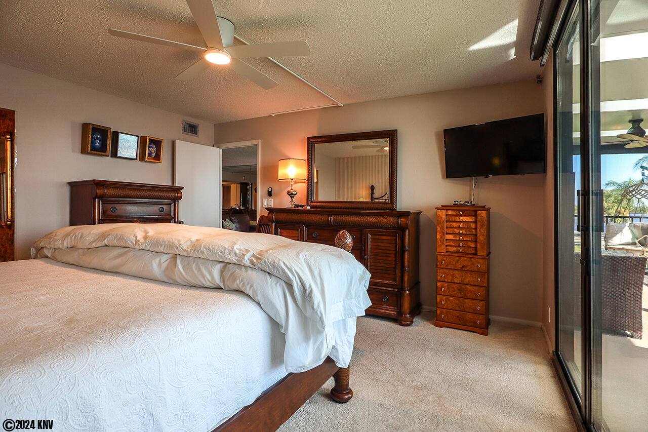 Master Bedroom has its own TV