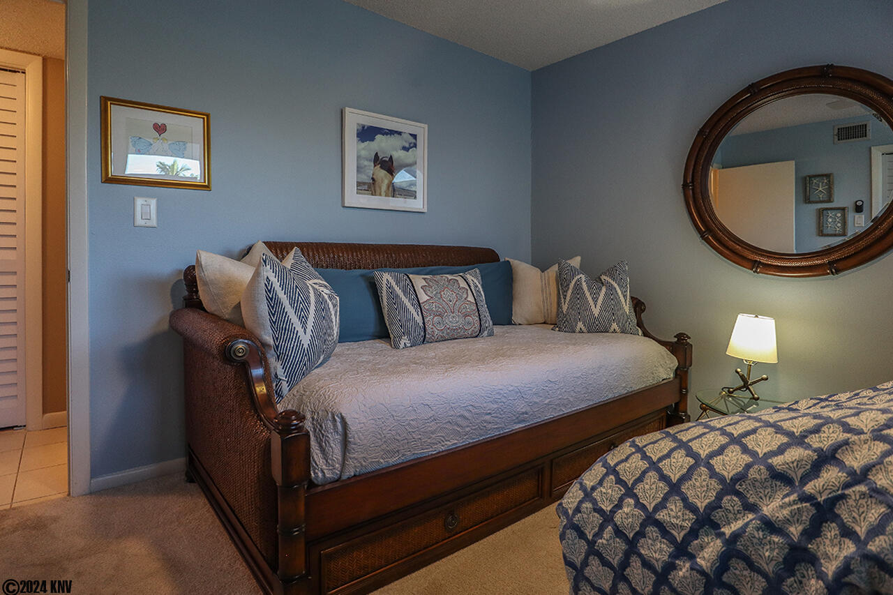 Daybed offers additional sleeping accommodations