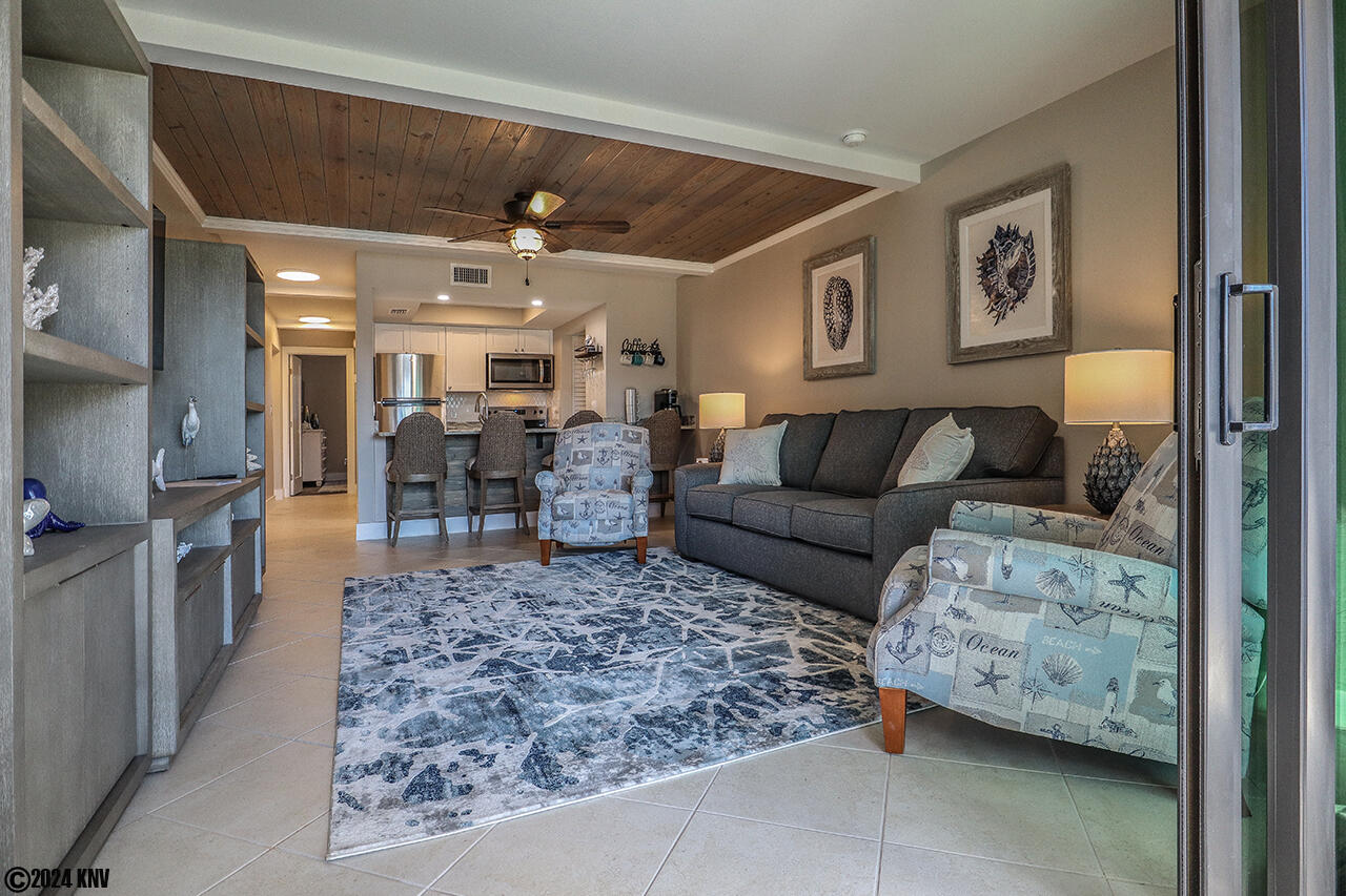 Beach Therapy! Just a short walk to the beach, this fabulous waterfront property sits in a quiet, residential area on the island  