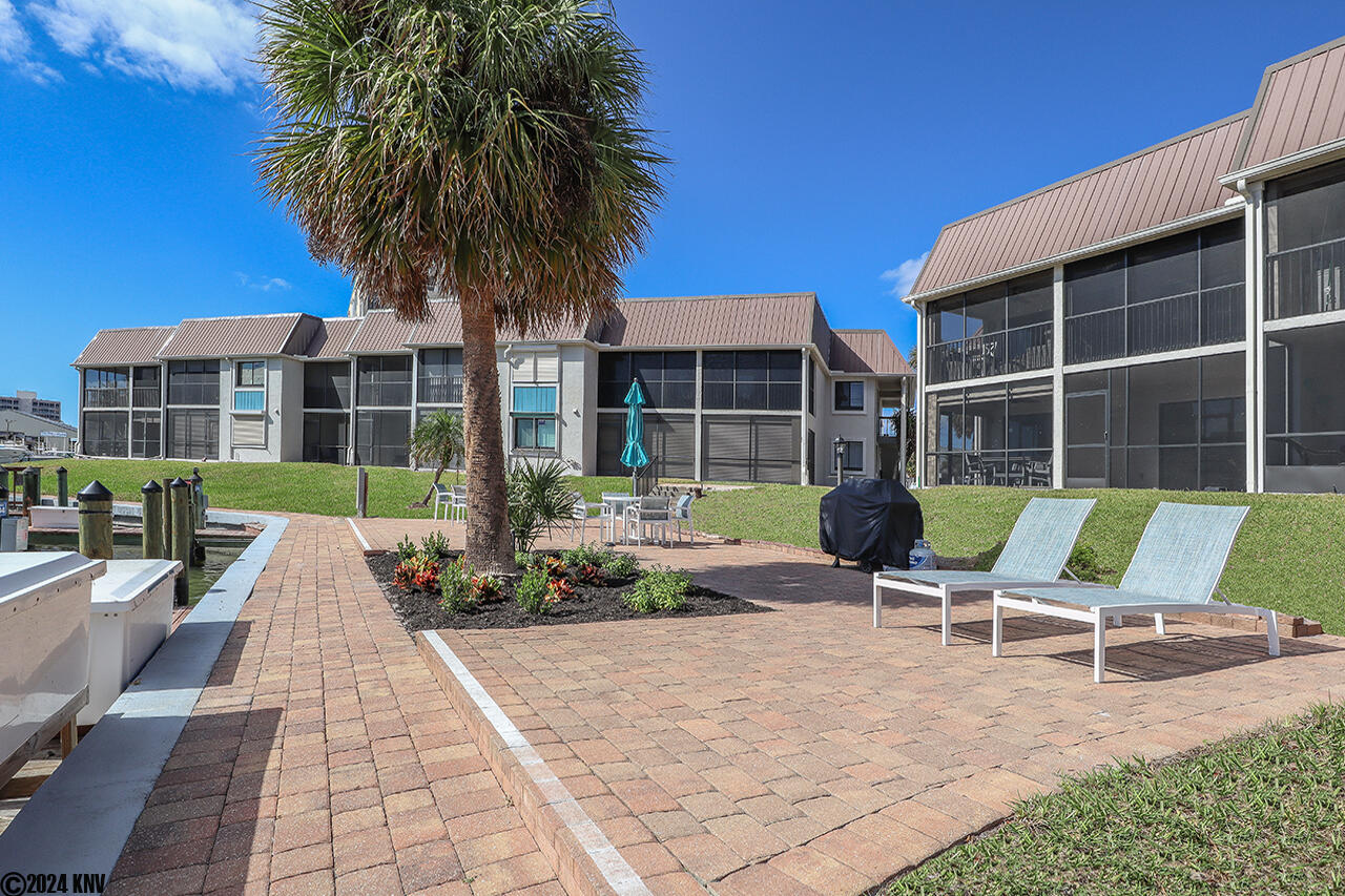 BBQ Grills and Patio Area for Guests and Residents