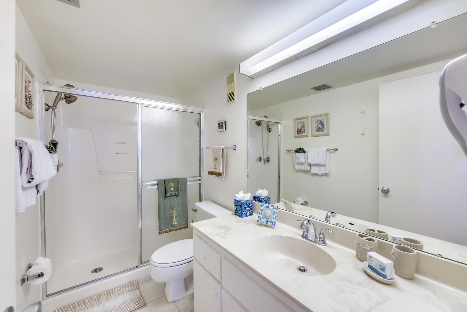 Master Bath has Walk In Shower
