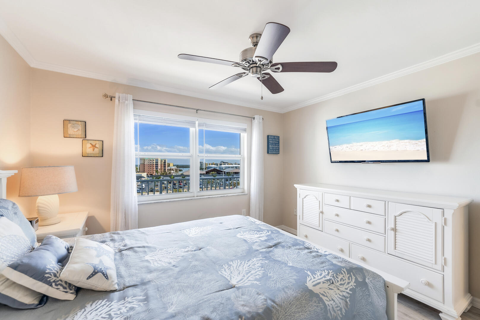 Guest Bedroom has its own TV with streaming service