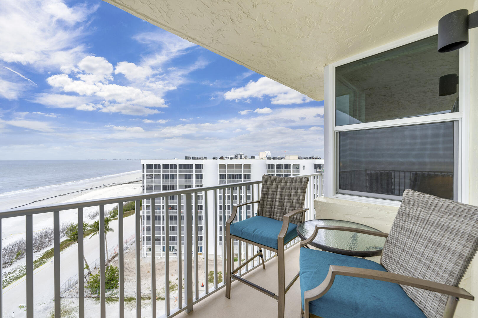 Sit and relax while you take in the ocean breeze