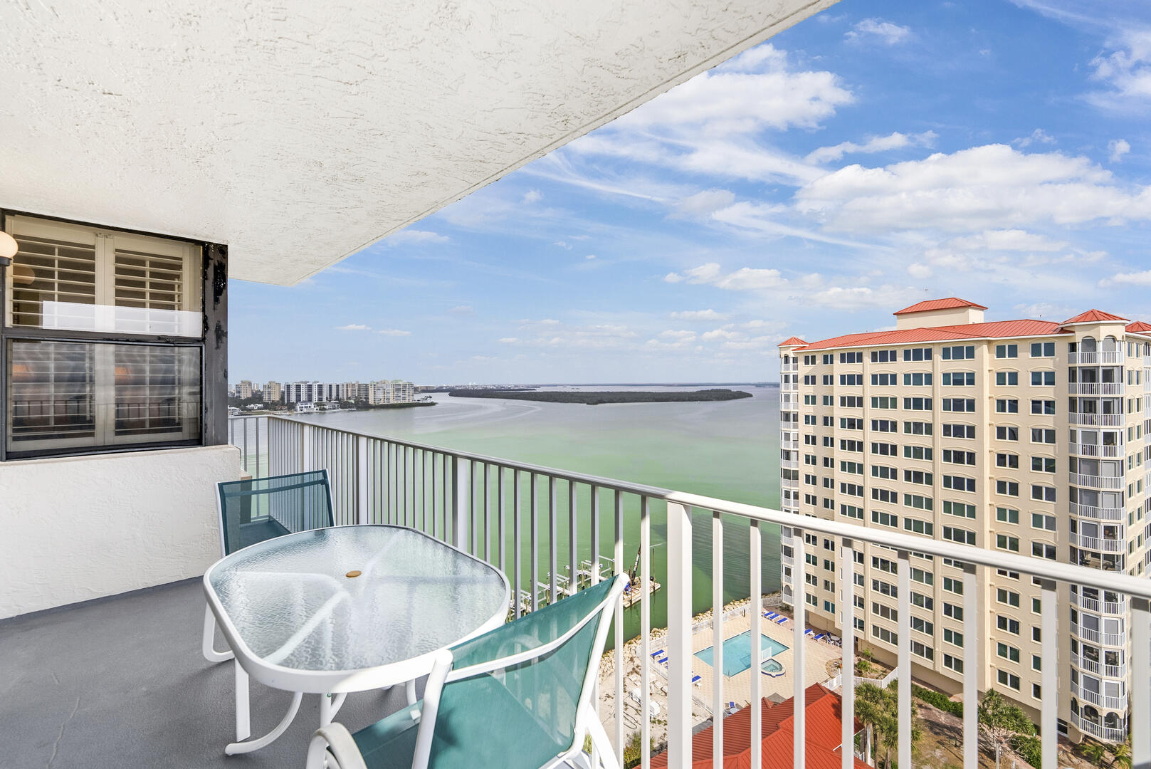 Watch Passing Boats From Your Balcony