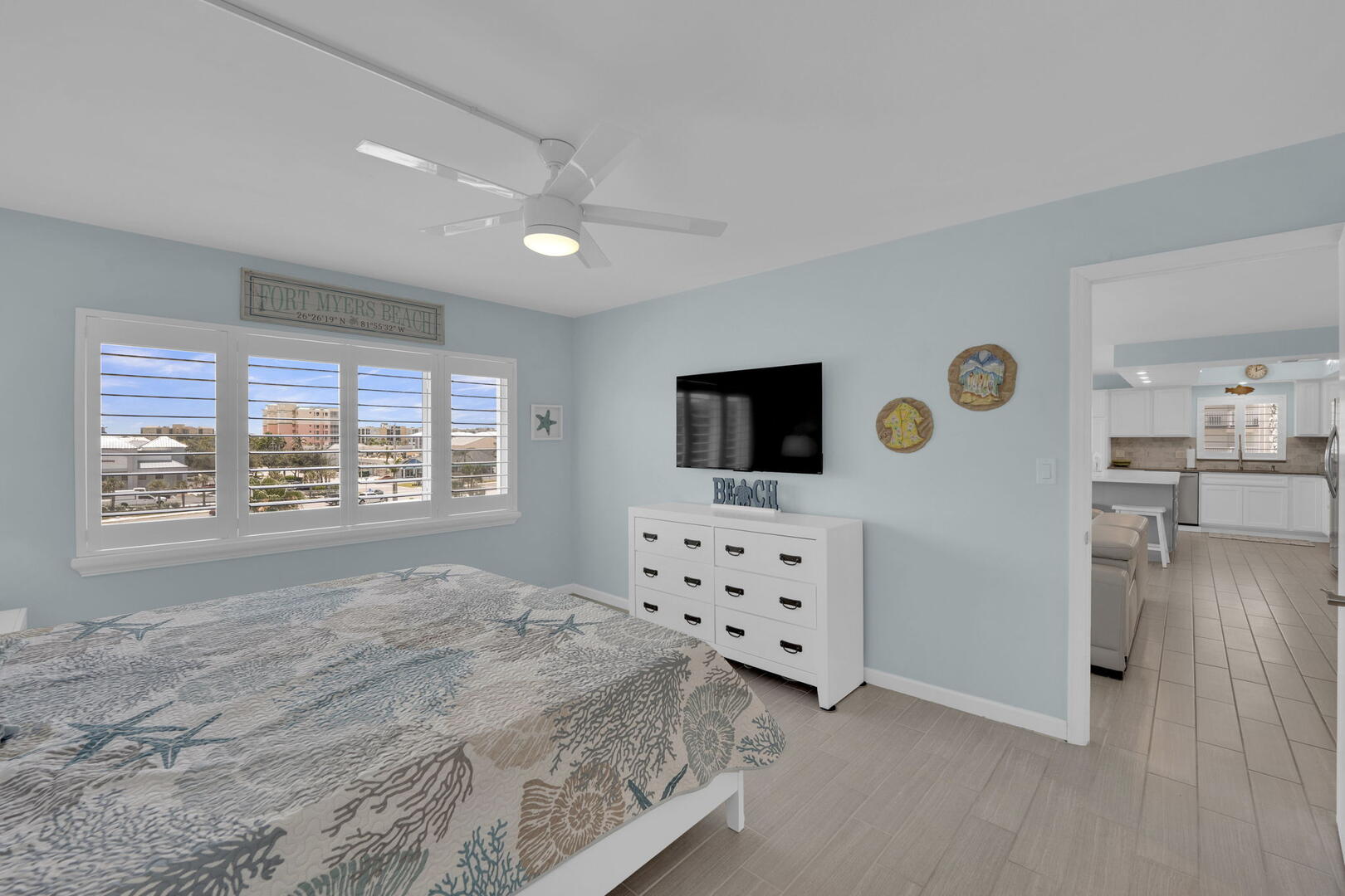 Tv in Master Bedroom