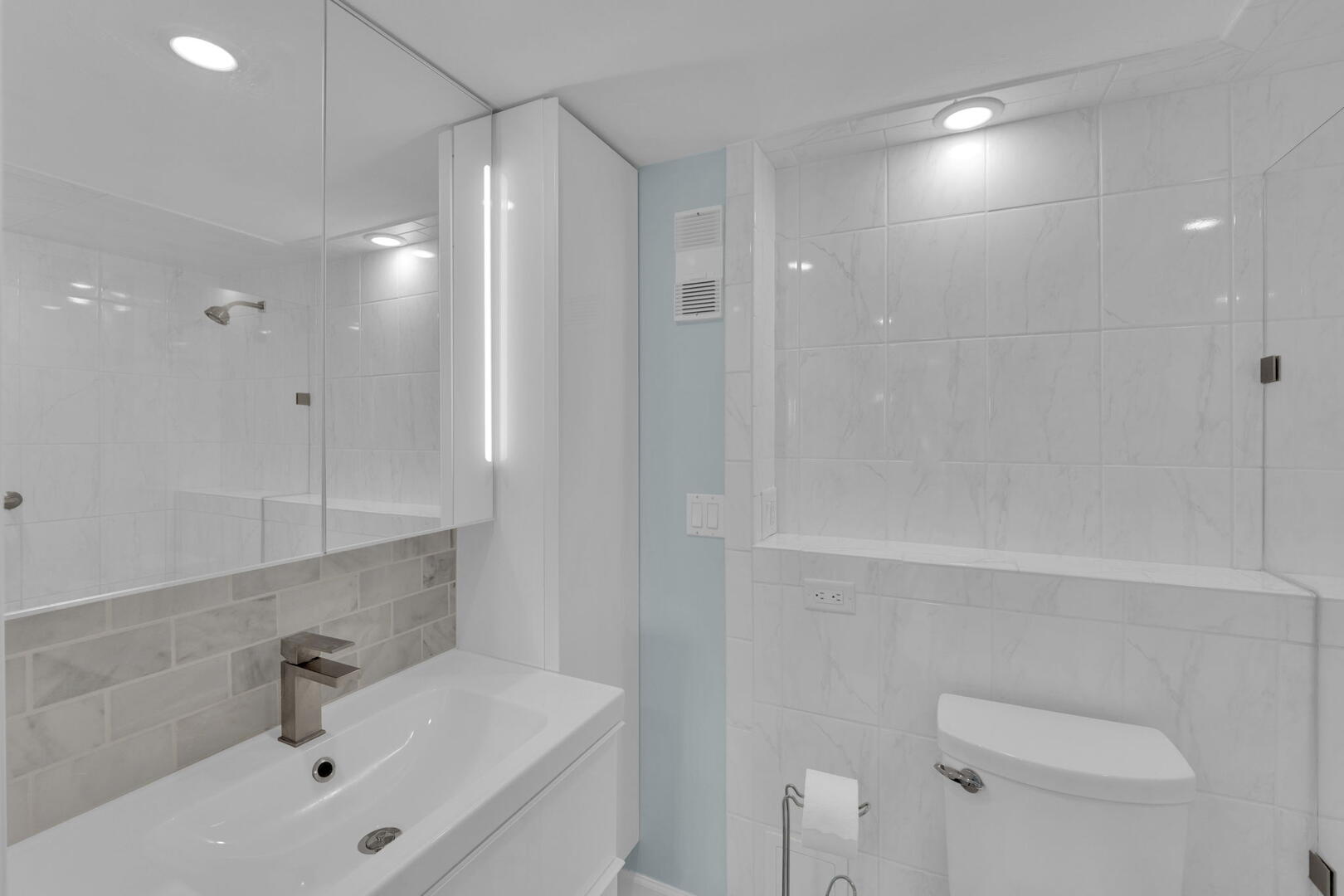 Newly Remodeled Master Bathroom