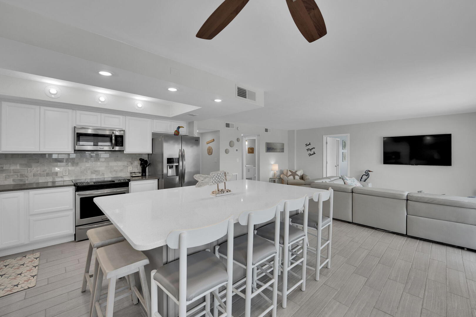 Fully equipped kitchen at your vacation condo