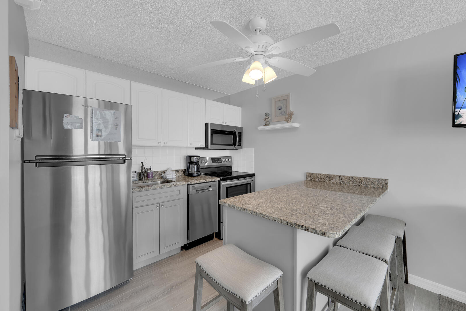 Kitchen at Estero Beach & Tennis PH6 