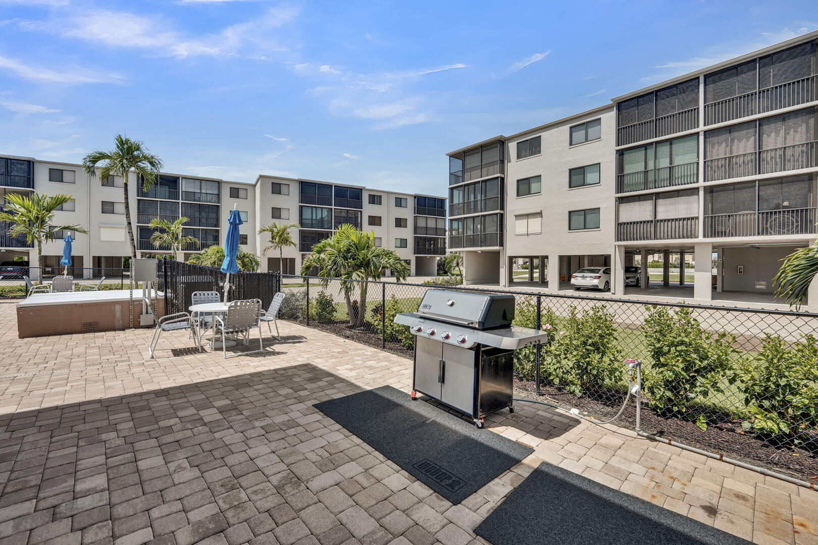 BBQ grills at your island condo