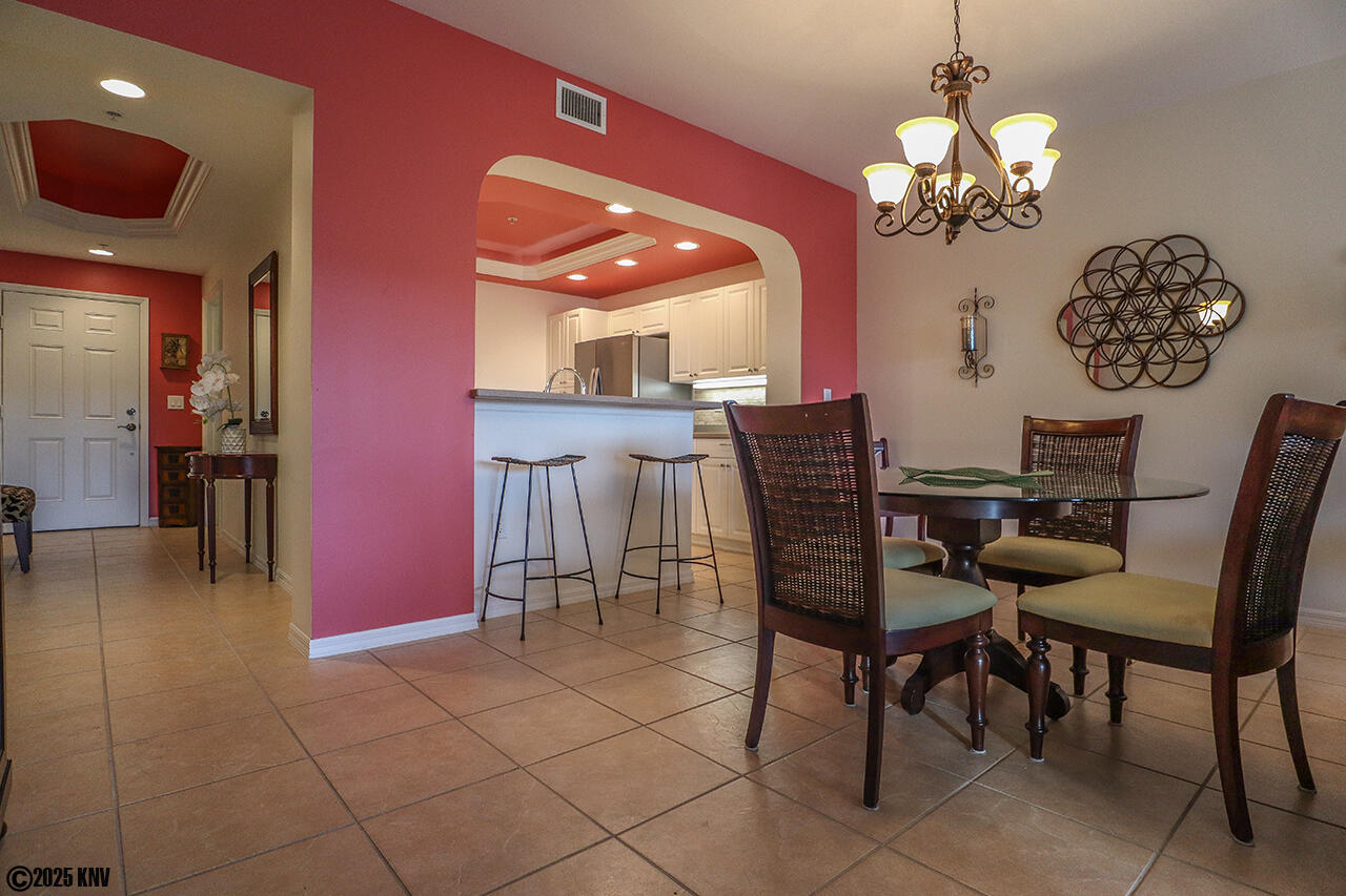 Dining Area has a lovely table for 4