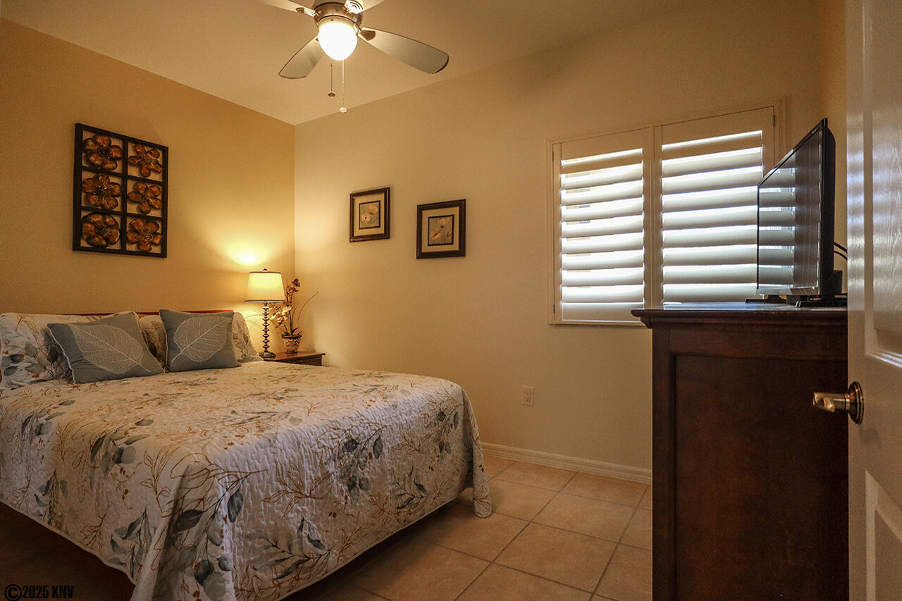 Guest Bedroom has a Queen Sized Bed