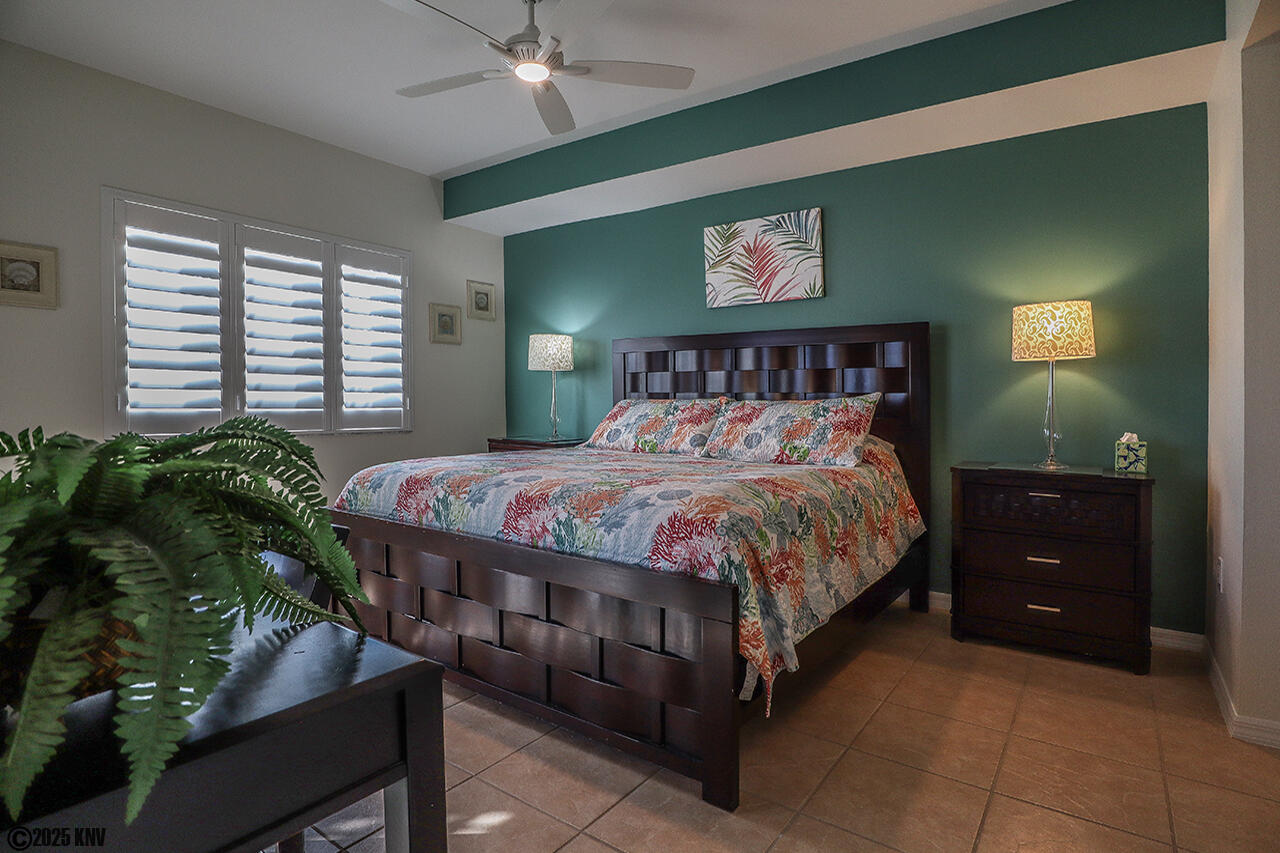 King Sized Bed welcomes you after a fun day at the beach