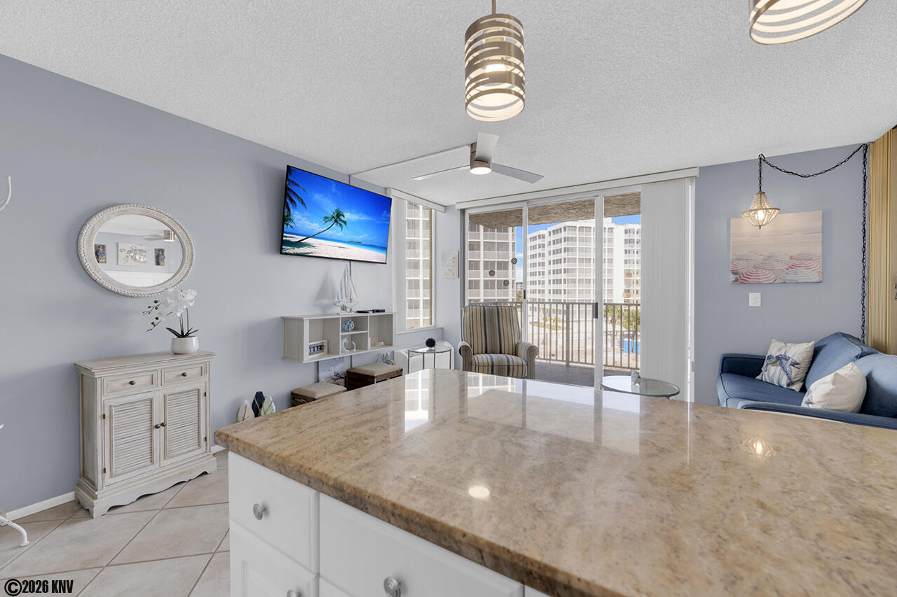 This comfortable beachfront condo is the perfect spot for two lucky guests