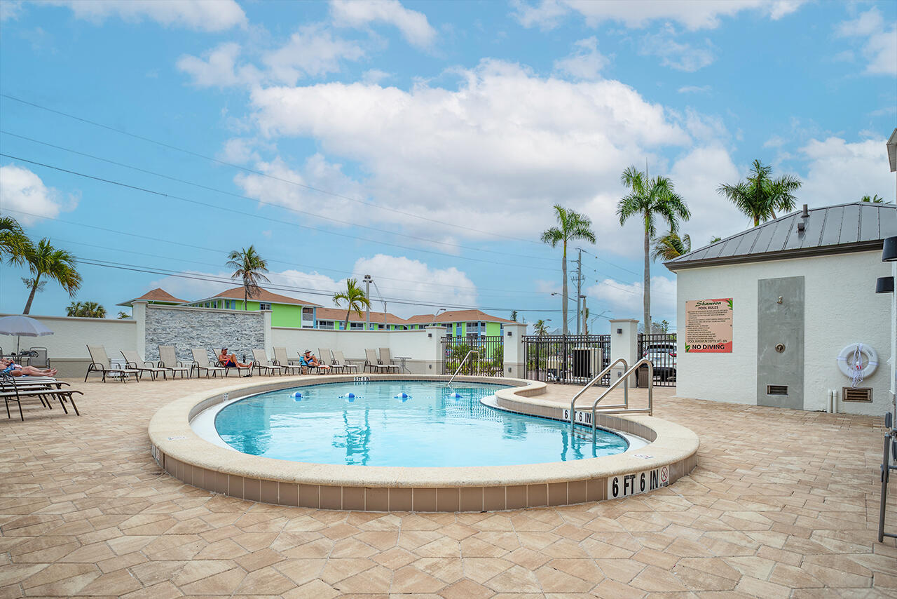 Shamron Beach Club's Heated Pool and Sundeck