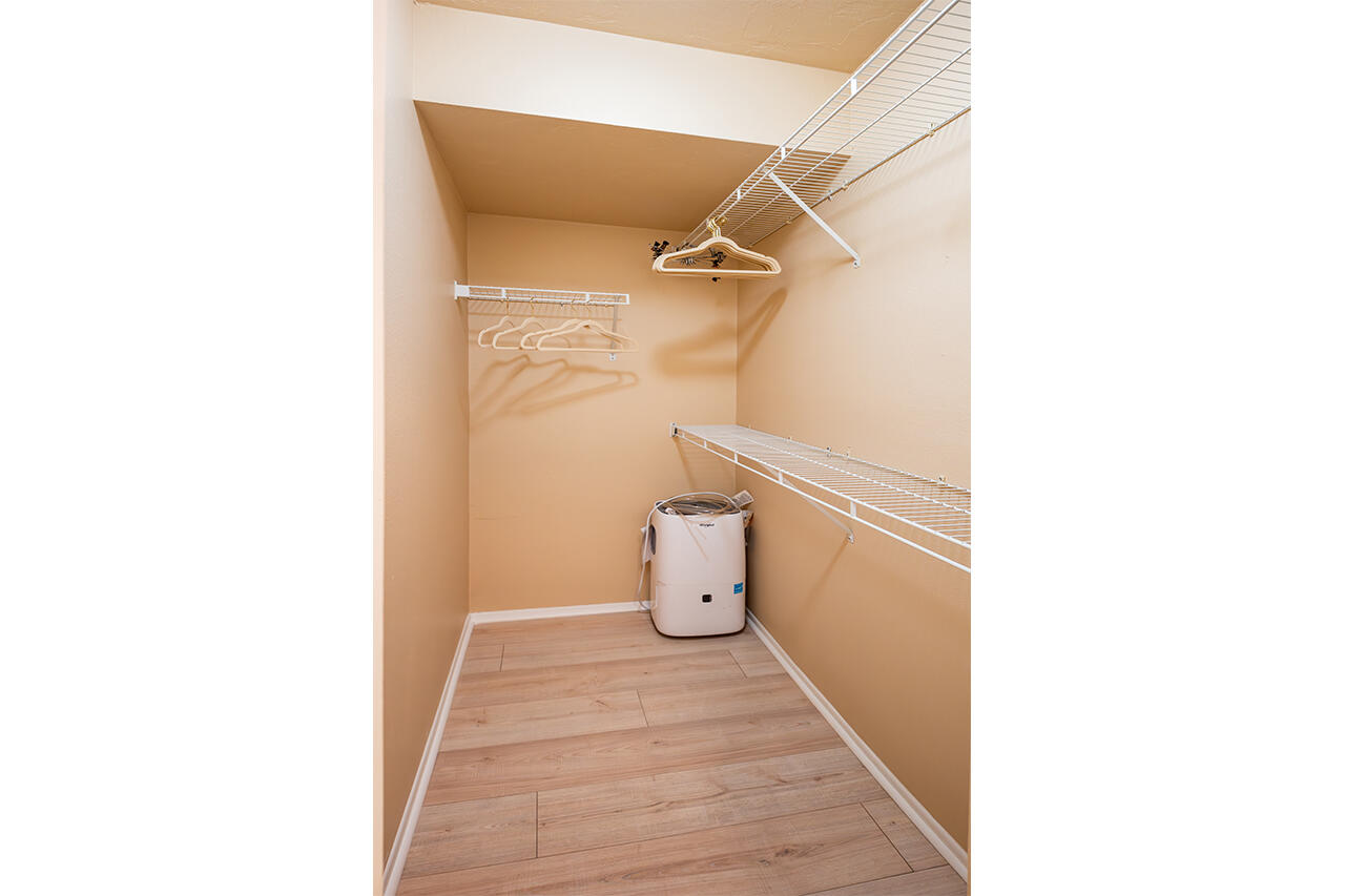 Lovely Walk In Master Closet