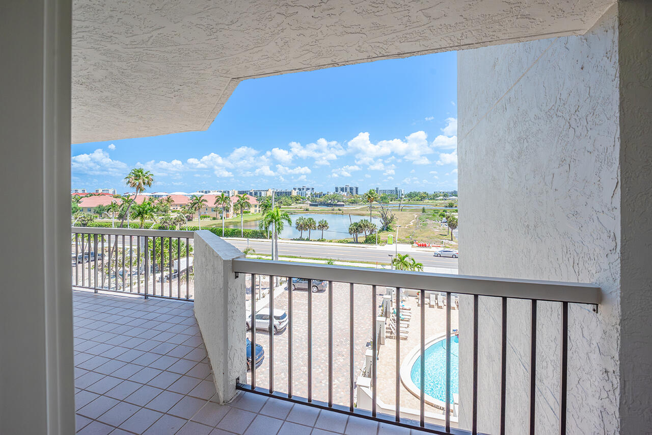 View from your Front Door reveals ample on-site parking