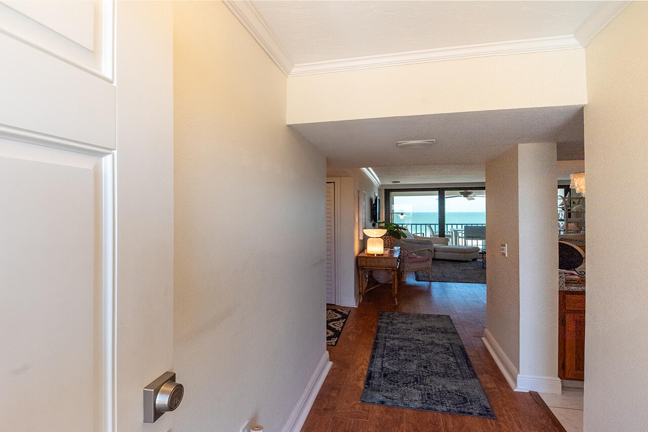 First thing you notice as you enter Shamron Beach Club 505 is the beautiful view of the Gulf from nearly every room