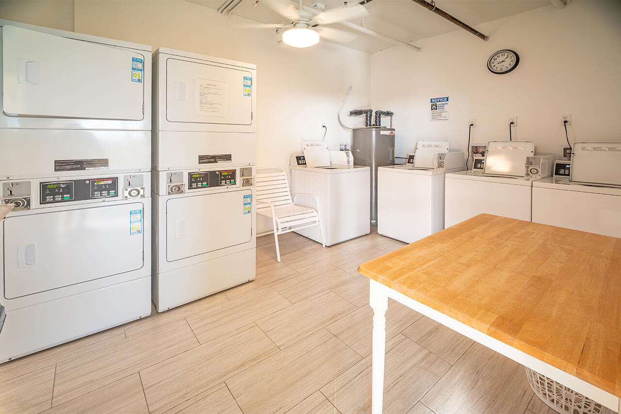 There are Laundry Rooms on-site in every building