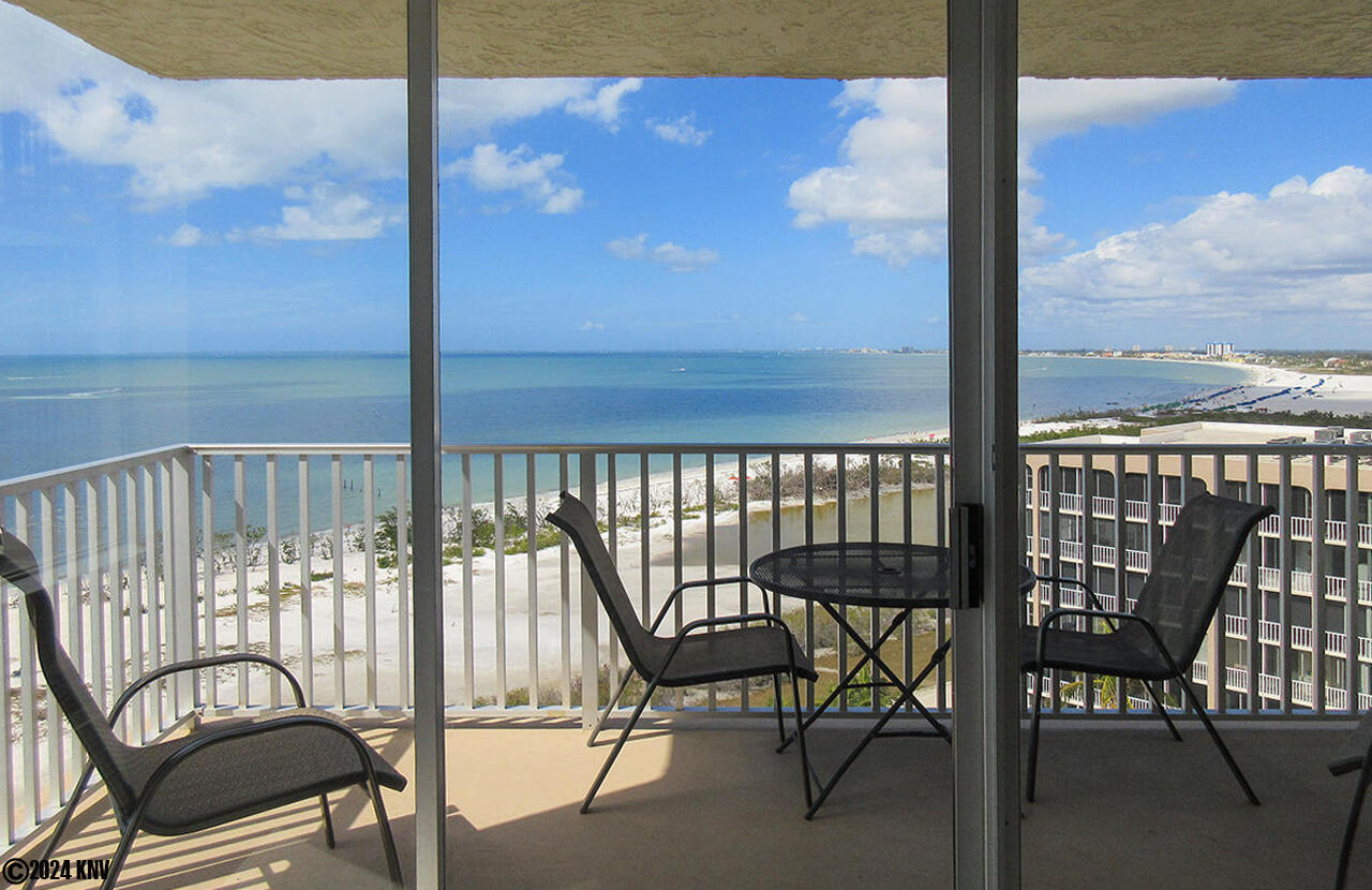 Private Balcony at Estero Beach And Tennis Club 1106A