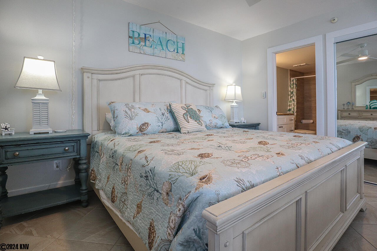 Gorgeous Bedroom has King Sized Bed