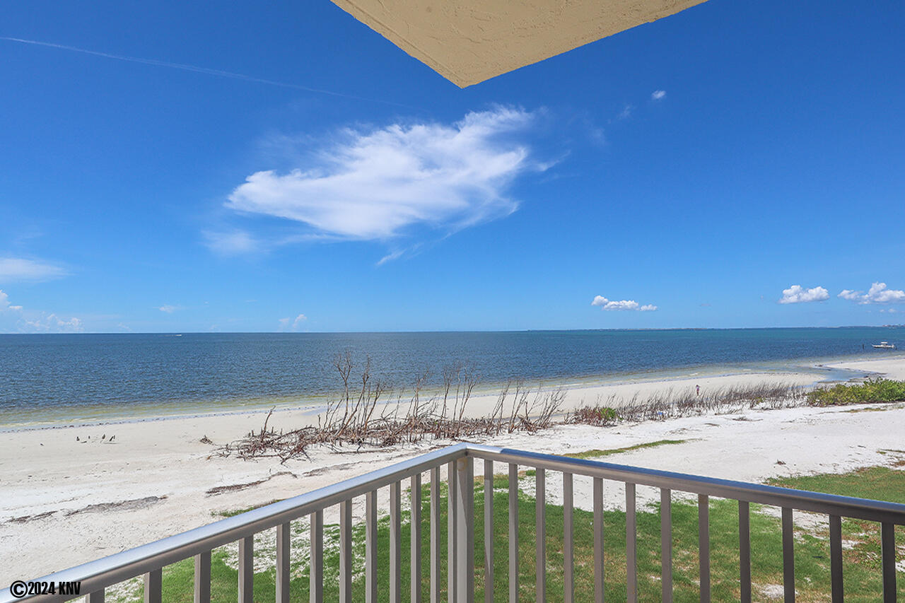 Seas the Day!  You and 7 miles of sugar white sand and turquoise blue Gulf waters.