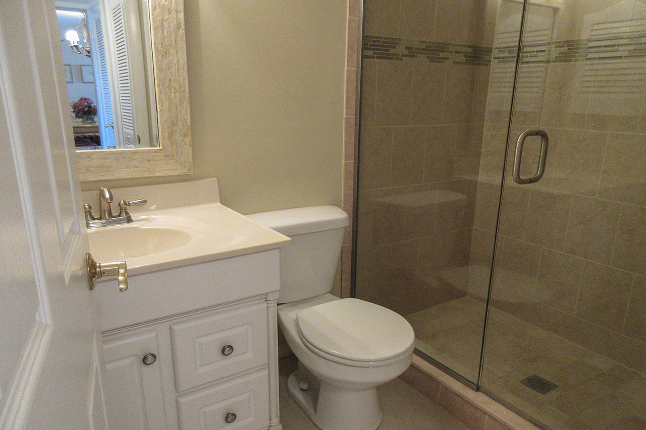 Guest Bath with Walk In Shower