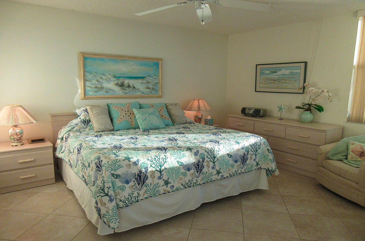 Bedroom with King Sized Bed