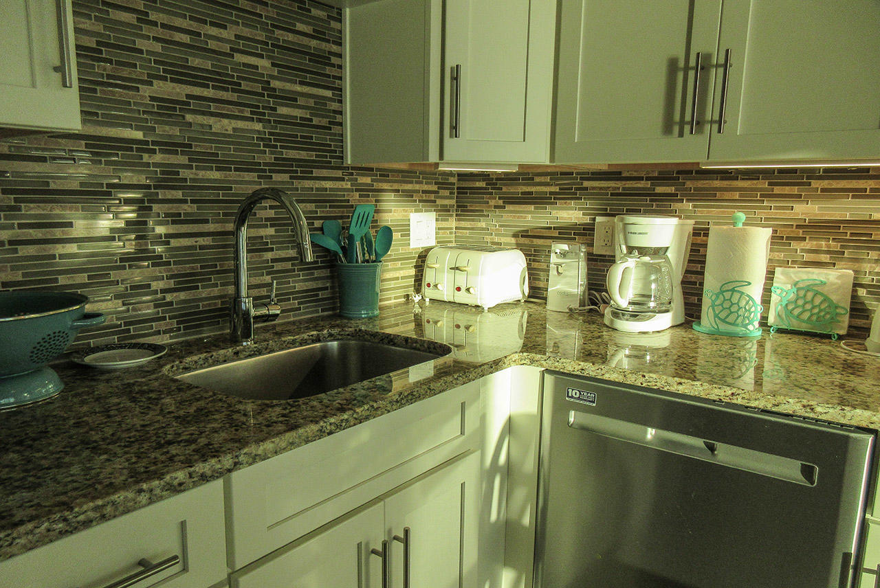 Beautiful new kitchen at Estero Beach And Tennis Club 1105A