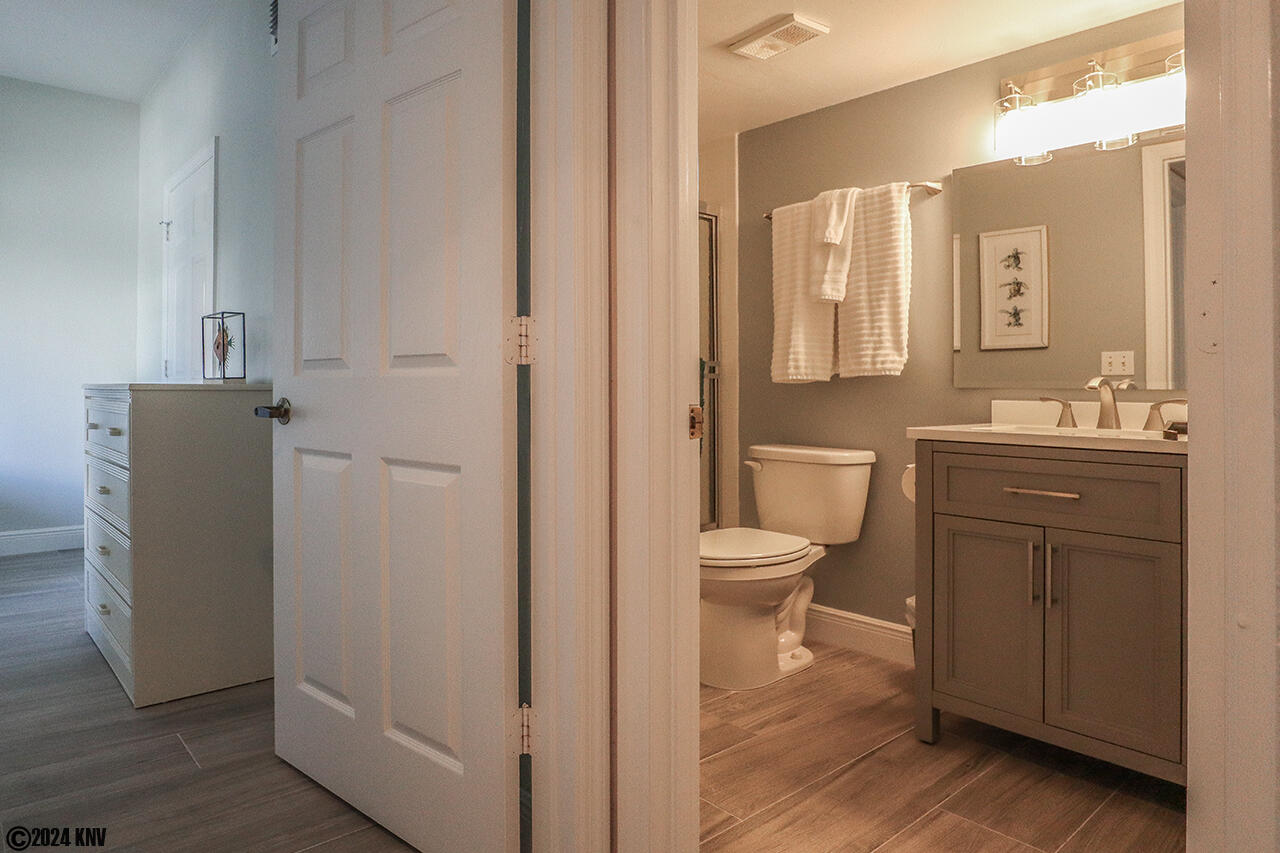 Guest Bath is right next door to the Guest Bedroom